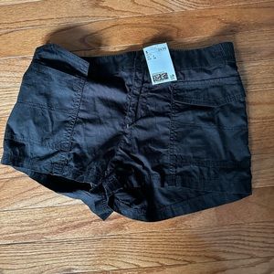 NWT BLACK SHORT SHORTS H&M